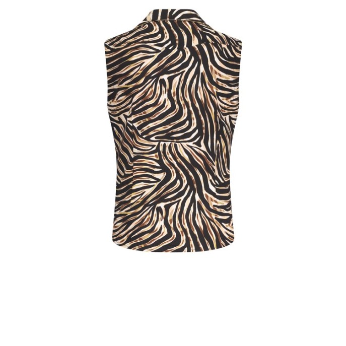Lady Day blouse Bibi strik travel Tirza print
